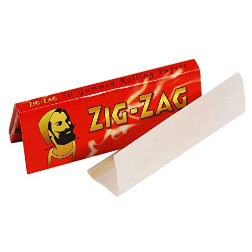 Zig Zag Red Cut Corners Rolling Papers