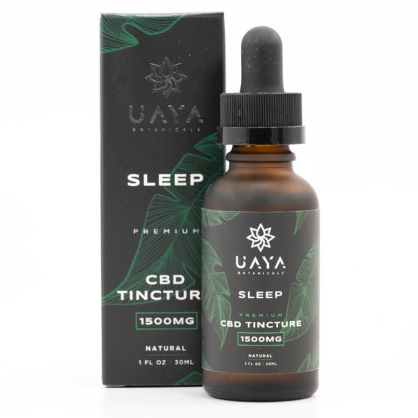 UAYA Botanicals 1500mg CBD Sleep tincture