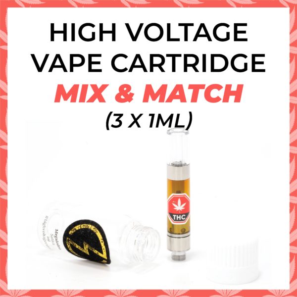 High Voltage Vape Cartridge Mix & Match